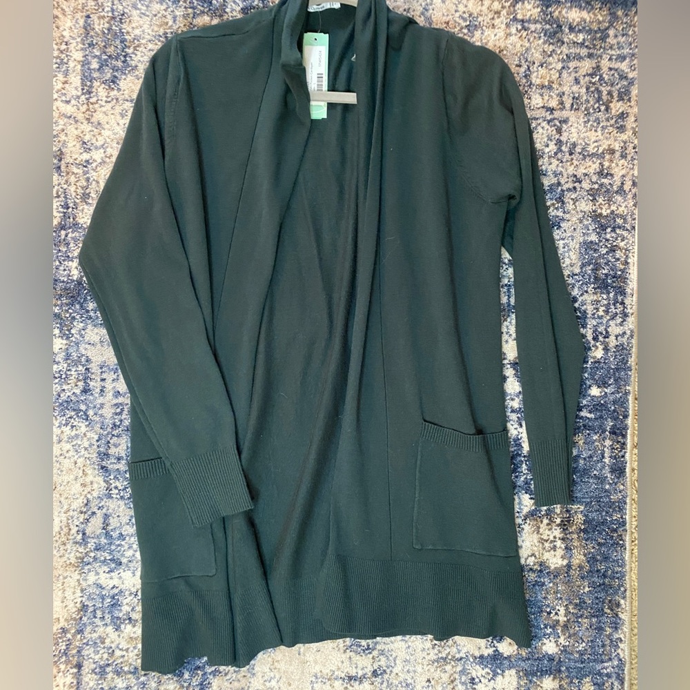 Pink Clover Green Cardigan New